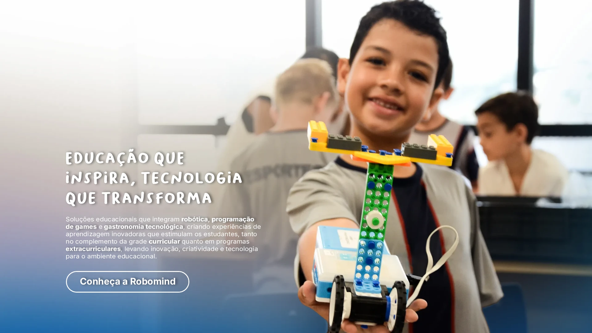 Educação que inspira, tecnologia que transforma